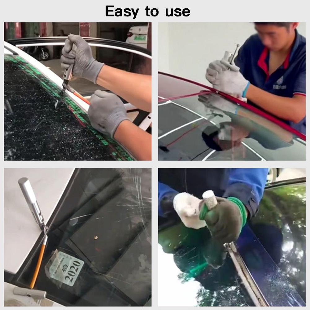 For Car Glass Rubber Strip Cutting Tool Accessory Car Windshield Removal Tool Blade Replacement Puller Blade