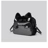 Grenzüberschreitende Niedliche Katze Plüsch Schmerztasche Doppelschulter Umhängetasche Schüler Party Weiche Niedliche Katze Kleine Essenszulage Wildleder Schmerz B