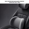 Memorys Foam Headrest For Driving Breathable Ergonomic Car Cushion Set For Office Chair