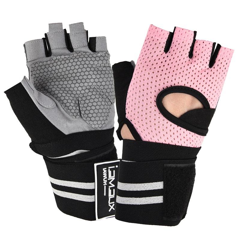 Fitness gloves half finger men's and women's sports outdoor equipment training wear-resistant non-slip horizontal bar dumbbell protection palm