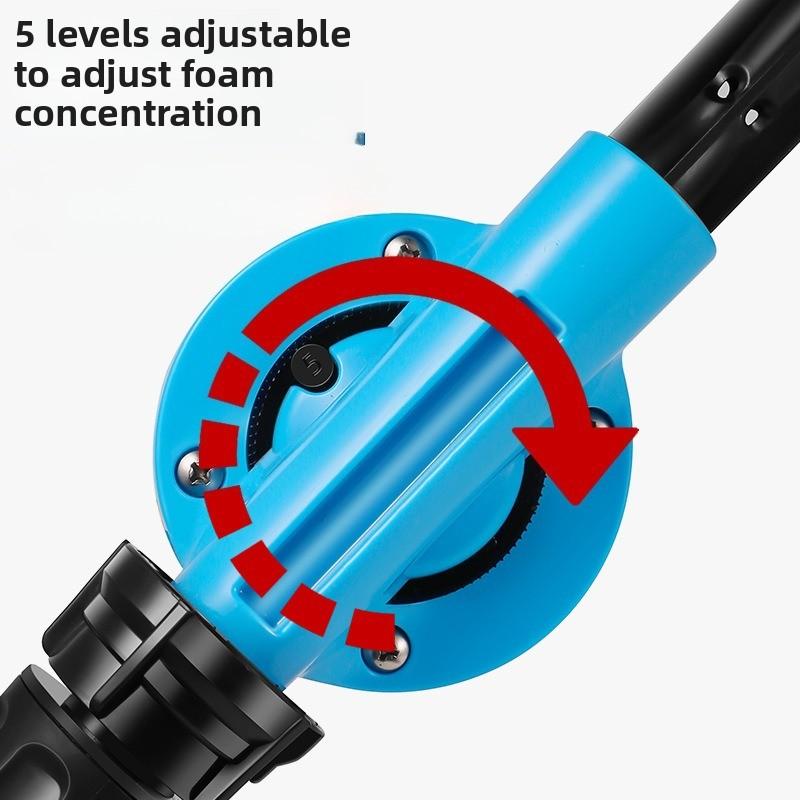 Foam Cannon for Hose Garden Foaming Sprayer 1L Handheld Pressurized Soap Foam Cannon Garden Hose Washer Accessories for Men