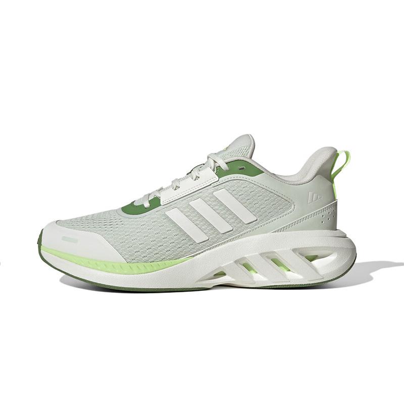 Adidas All Day Power Outdoor Sports Breathable Lightweight Low Top Running Shoes Unisex Running Shoes Green White JQ2240