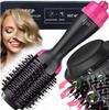 Brush Dryer Straightener Hair Curler 4 In 1 1000W Powerful Styling