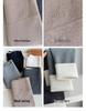 Korean Style High Waist Velvet Base Layer Pants for Women - Winter Slimming, Comfortable, Stretchy, and Non-Bulky.