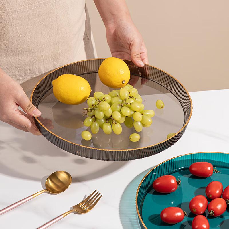 

ELG Round Light Luxury Serving Tray