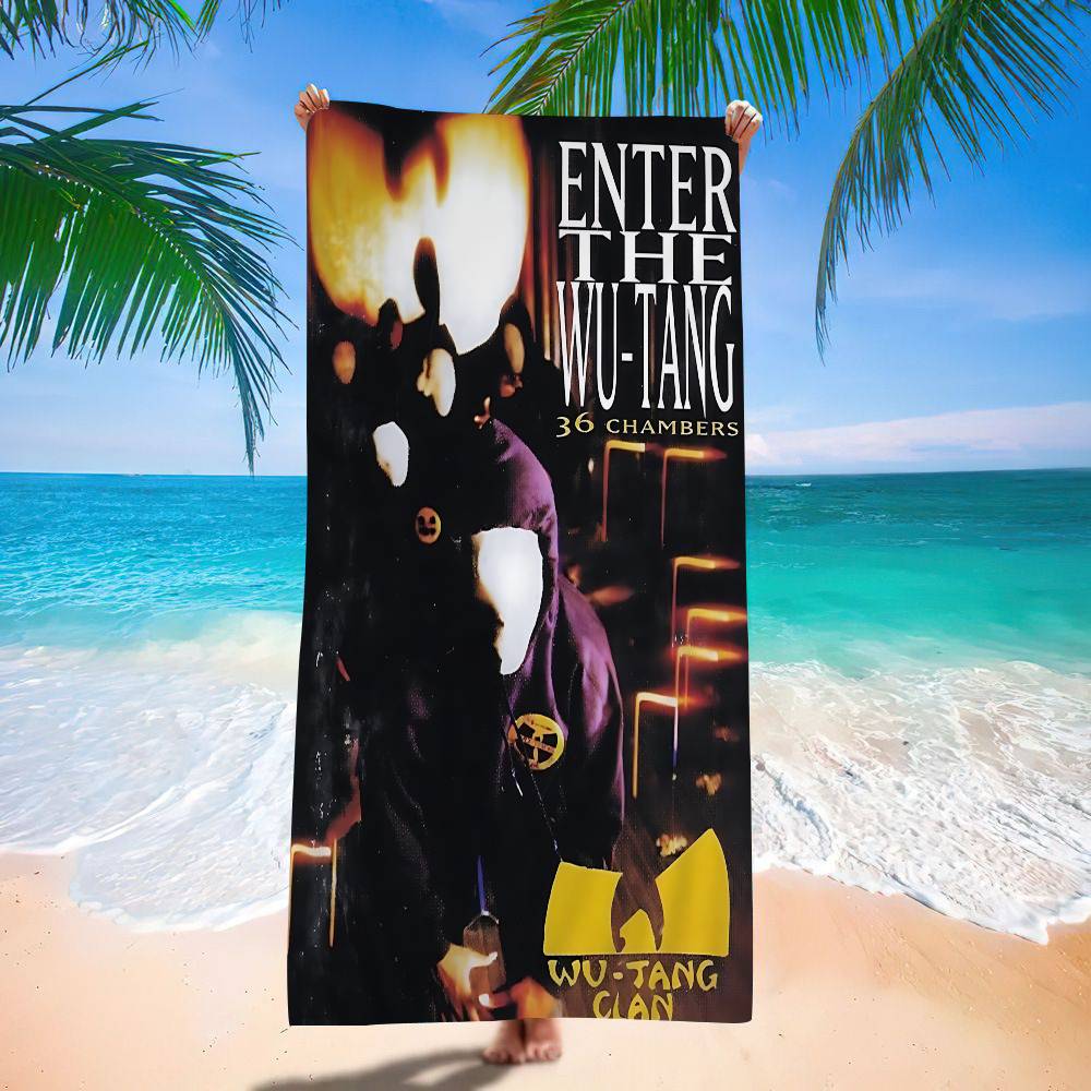 Hip Hop Group W-Wu Tang Big Microfiber Beach Towels Quick Dry Towel Sand Beach Towels Pool Towel For Travel Swim Pool Yoga