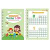 Magical Handwriting Practice Book Letter Number Art Drawing Mathematical Operations Workbook For Preschooler Children