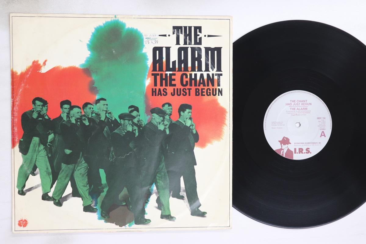 

12inch Record ALARM - Chant Has Just Begun IRSY114 I.R.S 1984 UK Rock Used