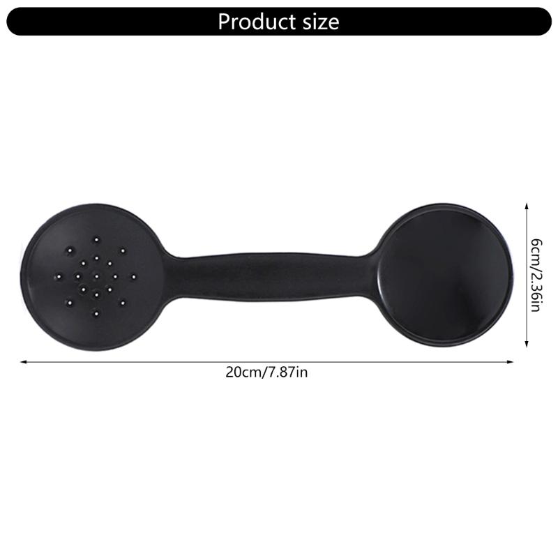 Professional Occluder Eye Exam Tool Pin Hole Occluder Handheld Optometry Instrument Test Occluder White/Black