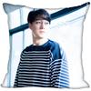 New So Ji Sub KPOP Boy Pillow Cover Bedroom Home Decorative Pillowcase Square Zipper Pillow Cases Satin Soft No Fade 0824