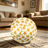 1PC Golden Star Soccer Ball Size 5 Football Machine Sewn Indoor/Outdoor Universal Football Gift W60