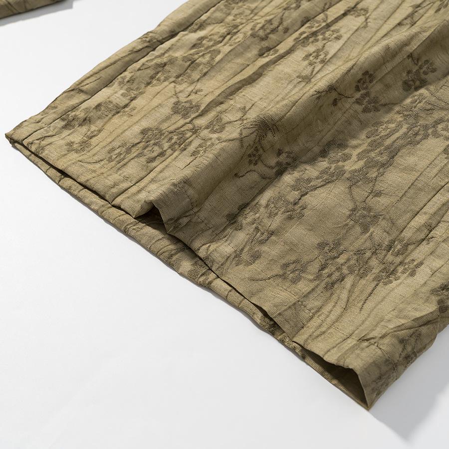 Europäisches & Amerikanisches Damen Jacquard Lockeres Hemd und Lässige Hose Zweiteiliges Set