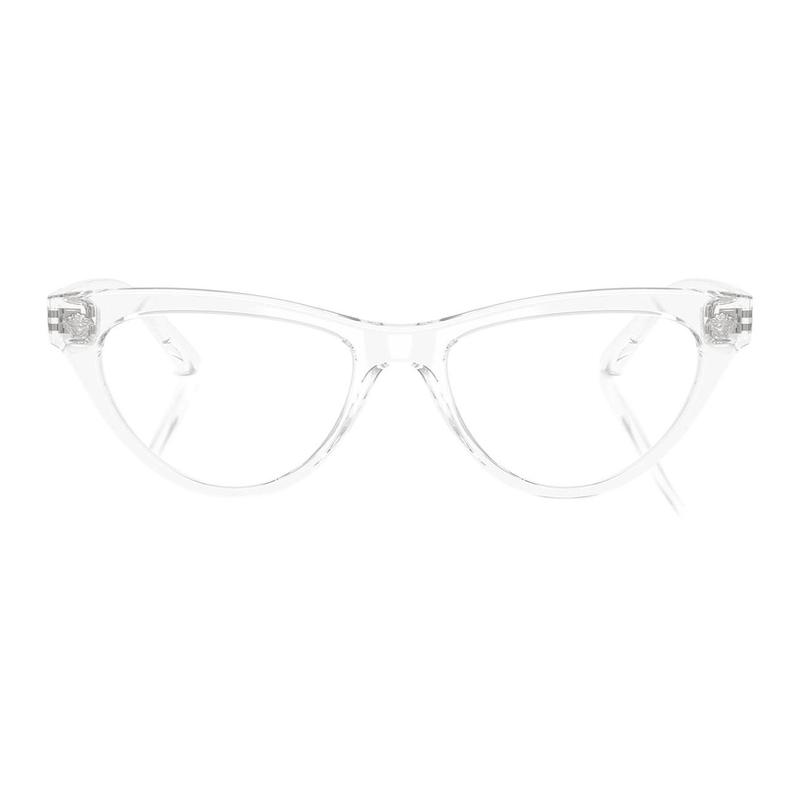 Versace Full Frame Design Cat Eye Optical Frame Women's Transparent 20564827 VE3364U-Transparent Color 52