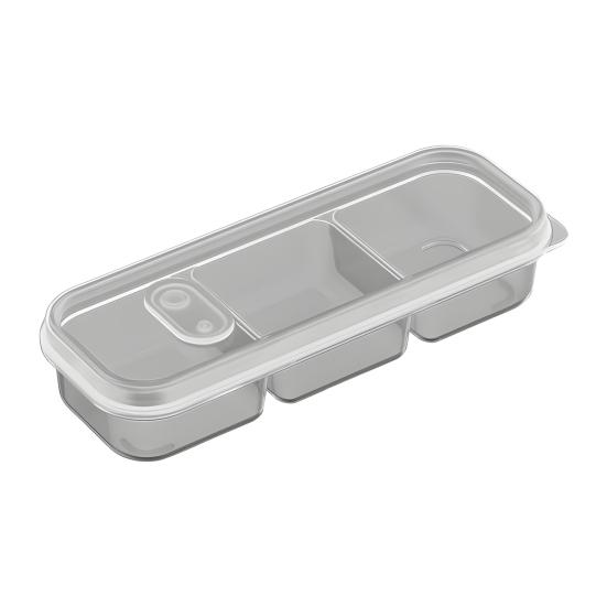 1/3/6Pcs Food Fruit Storage Box Multiple Compartments BPA Free Transparent Design Portable Refrigerator Freezer Organizer