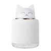 Mini Humidifier-Cute Cat Mist Humidifier for Kids Bedroom Small Ultrasonic Humidifier for Home Car Office with USB 2 LED Colors