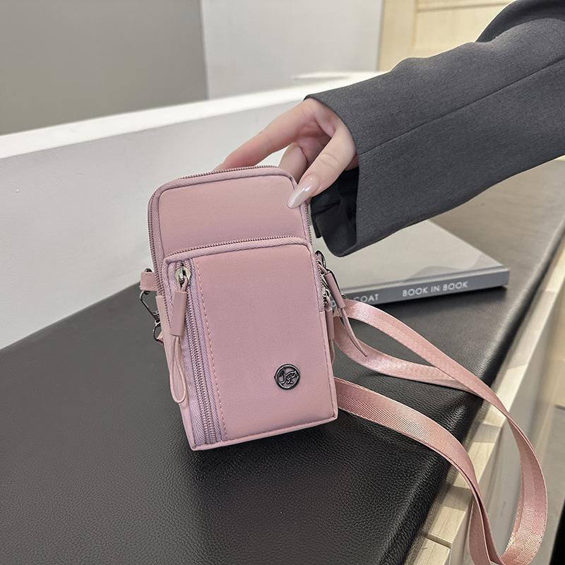 Neue Damen-Handytasche aus Nylon, Handytasche, Münzgeldbörse, Riemen, Umhängetasche, kleine Umhängetaschen für Damen, Geldbörse, Reisegeldbörse