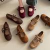 Fashion retro style Mori Mary Jane shoes women's 2025 spring and autumn new French retro single shoes with skirts and small leather shoes