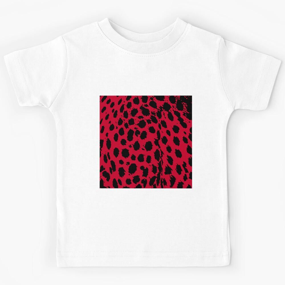 Cheetah Red Kids T-Shirt 120