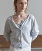 LETTERA Silk Blend Round Cardigan