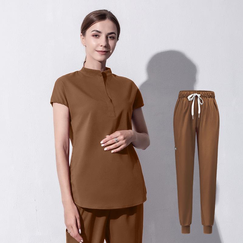 High-end surgical gowns dental operating room hand-washing gowns stretch women's hand-brushing gowns doctor and nurse
