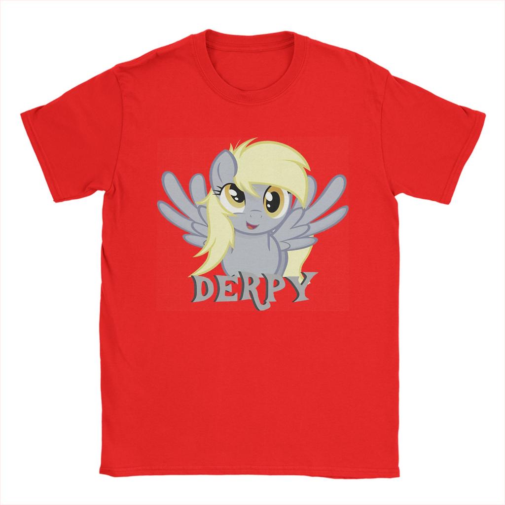 Unisex Muffins Derpy Hooves T Shirts Derpy Pure Cotton Clothing Novelty Short Sleeve O Neck Tees New Arrival TShirts