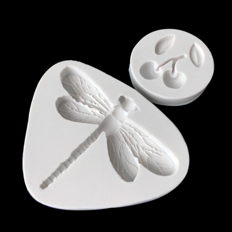 Libellen Fondant- & Schokoladenform zur Kuchendekoration