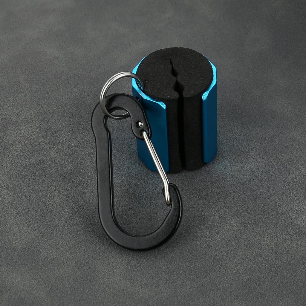 Fishing Rods Holder Dual Hole Hanger Durable Aluminum Alloy Hook Portable for Fishing Tool