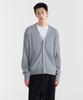 Cotton Tencel Essential Cardigan [Blue Gray]