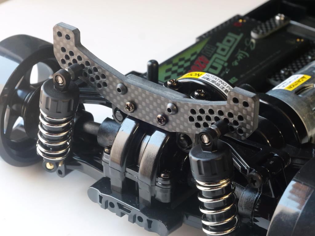 Carbon Damper Stay for Rear of TT-02 (RC Model)