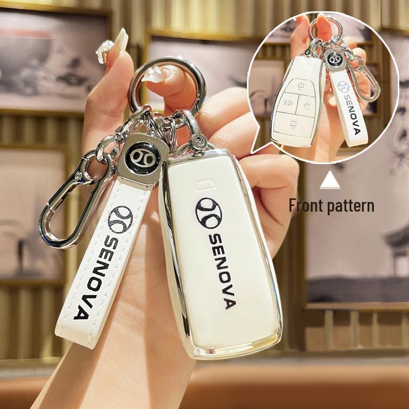 Damen Schlüsselhülle für Beijing X7, BJ40, BJ80 und BAIC EU5 Plus, EU7, Zhidao U7