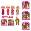 Cute Masha The Bear Figures Toy Collectible Model Kids Birthday Gift Ornament
