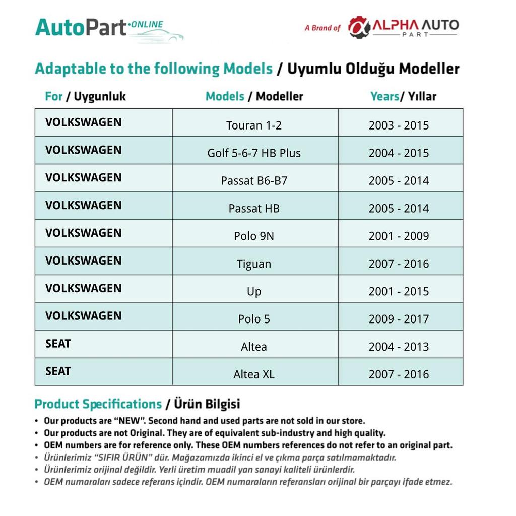 Trunk Lock Gear for Volkswagen VW Passat
