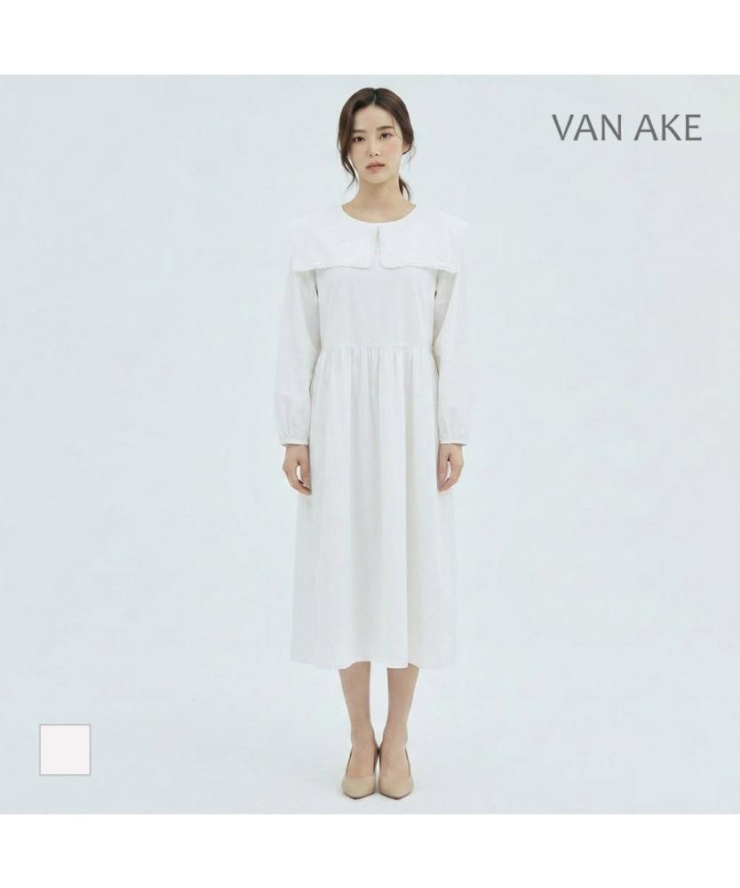 VANAKE Big Lace Collar Dress_Vb34Opq306Z