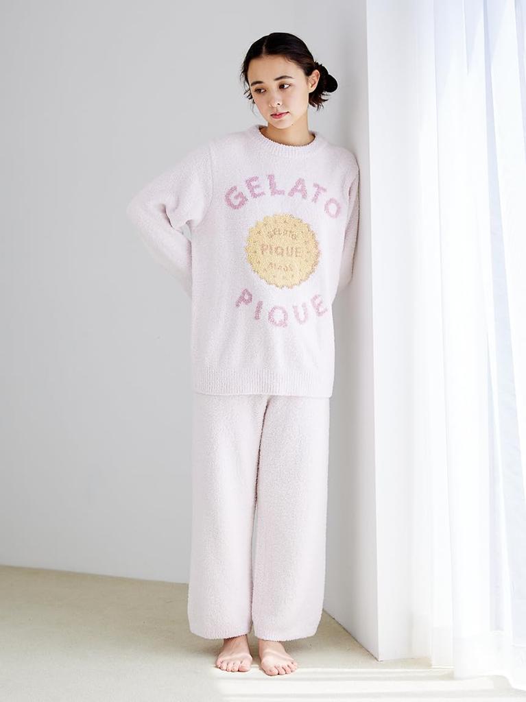 Powder Biscuit JQD Pullover PWNT245180 PNK Free Size [Gelato Pique] Women's
