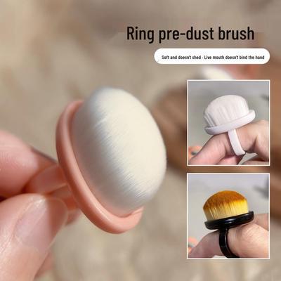 Nagelkunst Ring-Staubpinsel: Feine weiche Borsten zur Vorbehandlung und Reinigung der Hinterkante