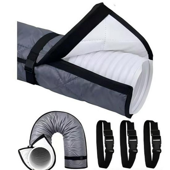 Air Conditioner Soft Hose Protector - Insulated, Dustproof, Portable, Easy To Install