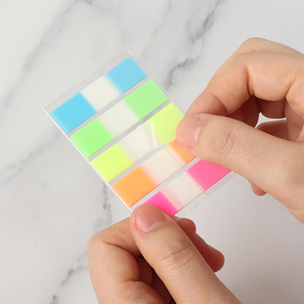 Waterproof Writable Sticky Note Labels - Portable Index & Memo Stickers