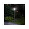 Solar-Laterne - MUVOE - Garten - 10 Lumen - Schwarz - 15 x 15 x 120 cm