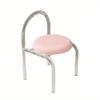 Light Luxury Acrylic Transparent Nordic Leisure Backrest Dining Chair Bedroom Internet Celebrity Makeup Stool Crystal