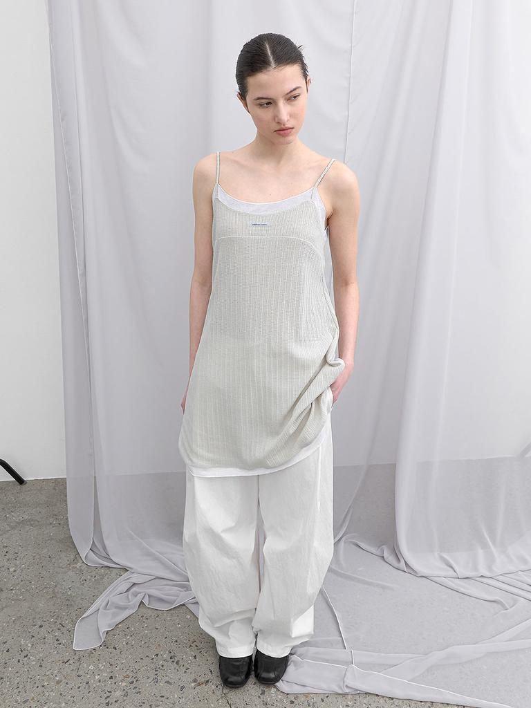 Atelier Nine An Sheer Jersey Mini Dress (Op-6340)