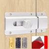 For Home Security For Warehouse Security Door Security Bolt Thick And Reinforced Base Sealed Welding Convenience Sliding Design