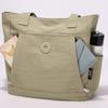 Waterproof Nylon Tote Bag for Women Large Capacity Shoulder Handbag with Multi Pockets