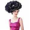 Luxurious Fabric Flower Crowns For Weddings Receptions Light Breathable Evening Wear