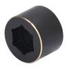2pcs 1.9 2.2 Inch Wheel Hex Hub Widen Adapter Brass Black Wheel Rim Adapter for Remote Control Car 15mm / 0.6in