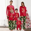Christmas Prints Family Matching Long Sleeve Tops+Pants Set Family Matching Sets
