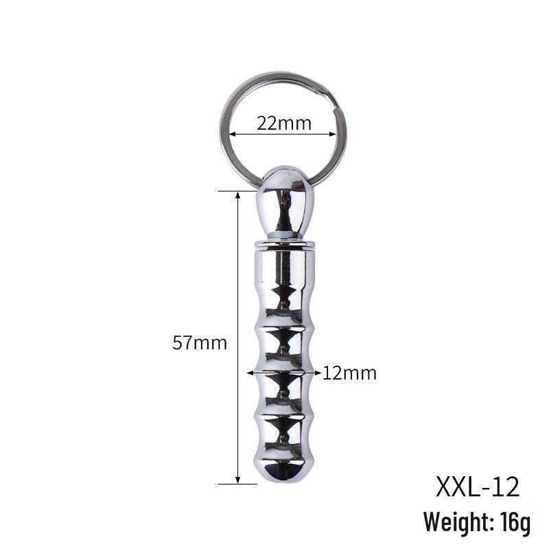 Hollow Metal Urethral Dilator Sound for Men - Erotic SM Toy