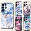 Cute Figure Homura Miki Sayaka Phone Silicone Case for Samsung Galaxy S 24,22,20,23,21,20 Ultra Plus Lite Print Silicone Cover