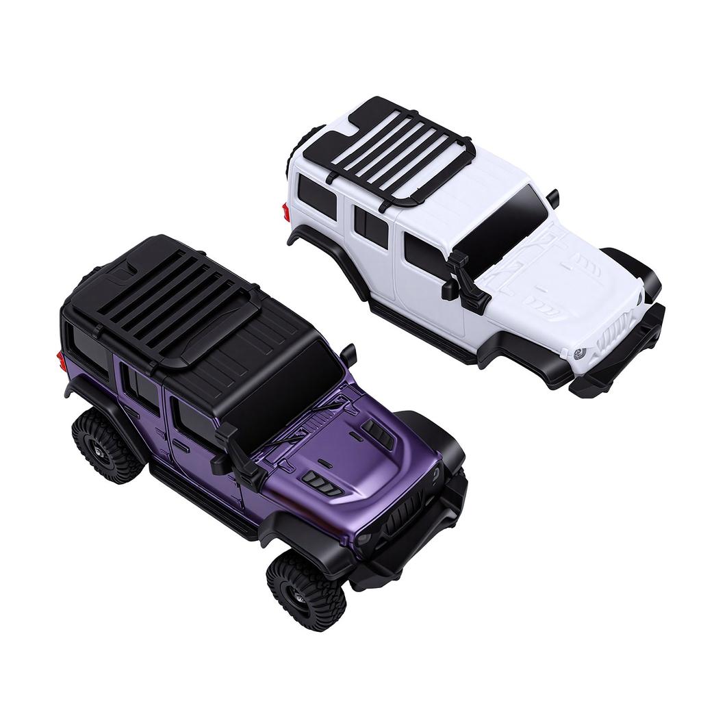 RC Crawler 2.4G Bluetooth App Control 4WD 1 43 Scale Off Road Remote Control Car with LED Lighting