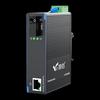 Huigu Industrial DIN Rail Fiber Optic Transceiver Switch
