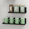 Kitchen Fridge Organizer Rack Magnetic Refrigerator Storage Shelf Wall Mounted Spice Rack Punch-Free Hanging Water Cup Holder